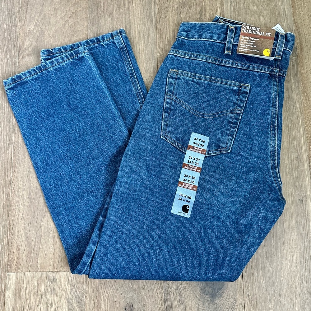 Carhartt Traditional Straight Fit 34x30 Jeans